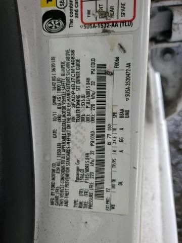 2012 Ford Fiesta SE