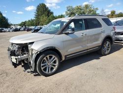 Ford Explorer xlt salvage cars for sale: 2017 Ford Explorer XLT
