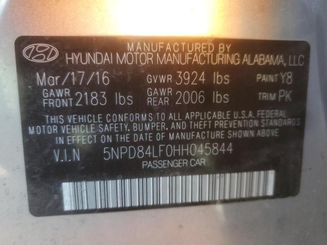 2017 Hyundai Elantra se