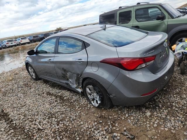 2016 Hyundai Elantra SE