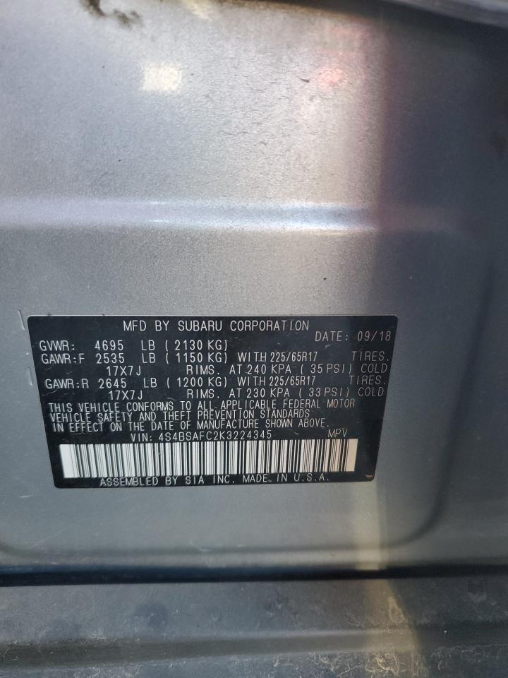 2019 Subaru Outback 2.5i Premium