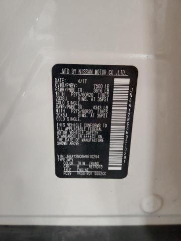 2017 Nissan Armada sv