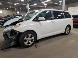 2017 Toyota Sienna le en venta en Blaine, MN