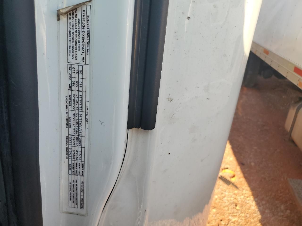 2021 Peterbilt Tractor 2021 Peterbilt 579 Semi Truck