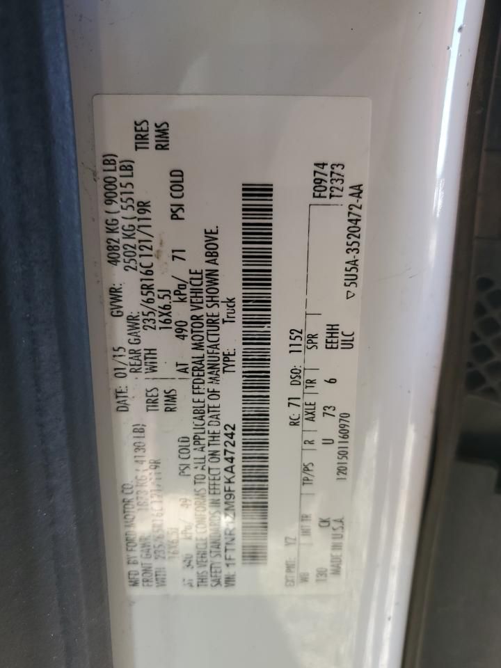 2015 Ford Transit T-250