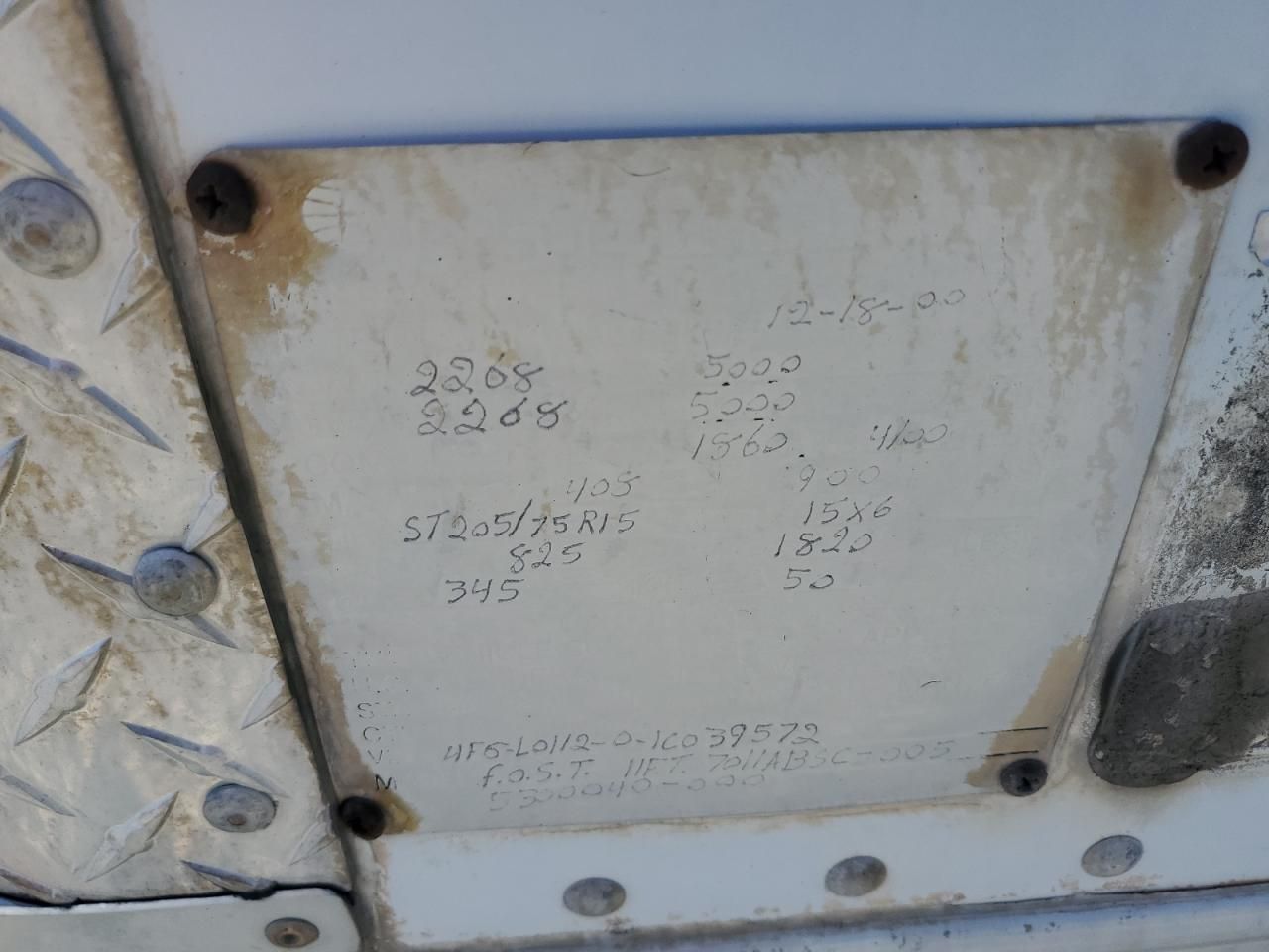 2000 Pelsue Fiber Optic Splicing Trailer