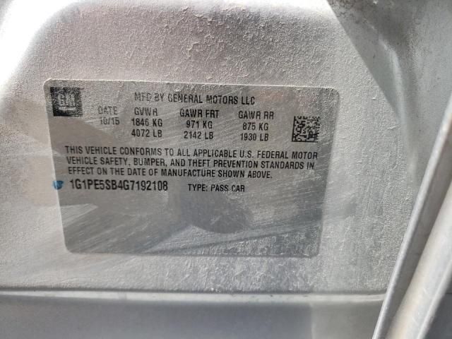 2016 Chevrolet Cruze Limited LT