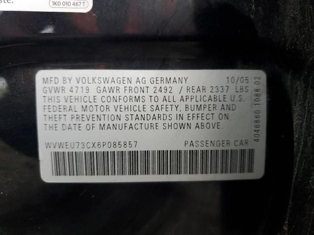 2006 Volkswagen Passat 3.6L Luxury