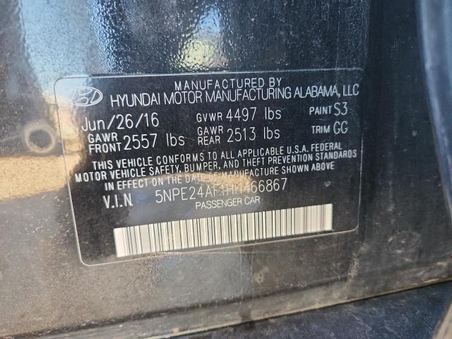 2017 Hyundai Sonata se