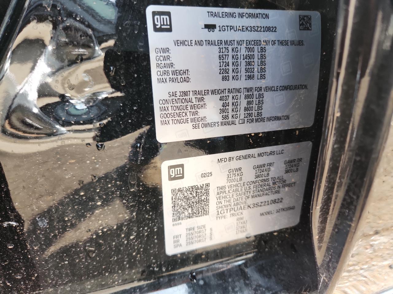 2025 GMC Sierra K1500