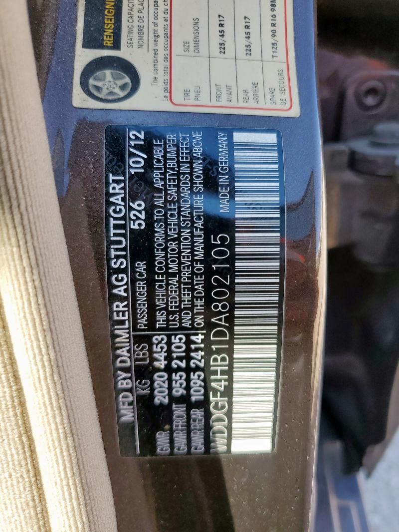 2013 Mercedes-Benz C 250
