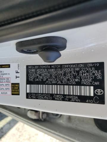 2020 Toyota Prius LE