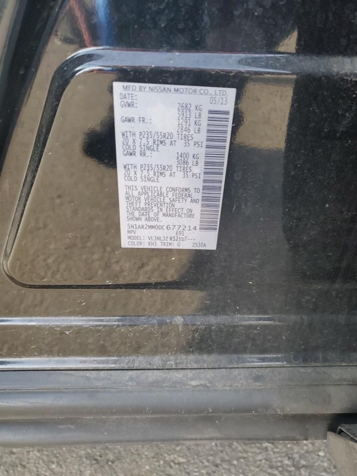 2013 Nissan Pathfinder s