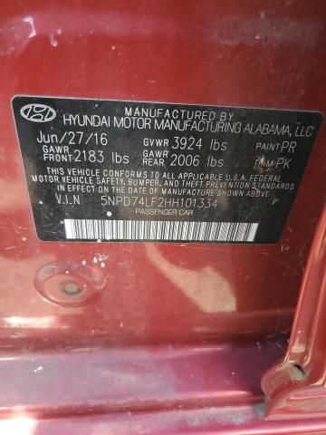 2017 Hyundai Elantra SE