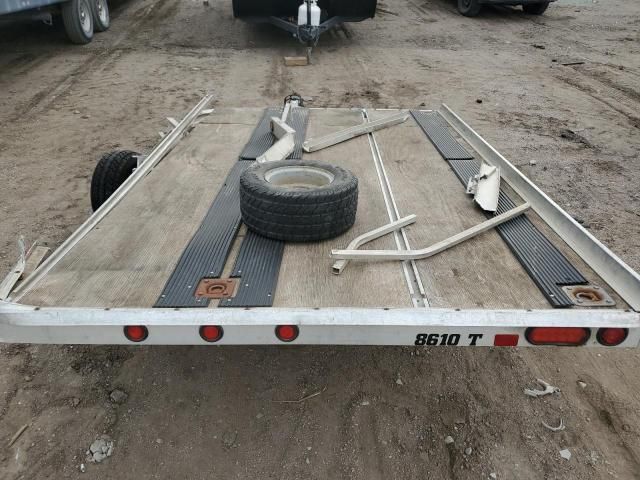 2012 Aluma 8610T Snowmobile Trailer
