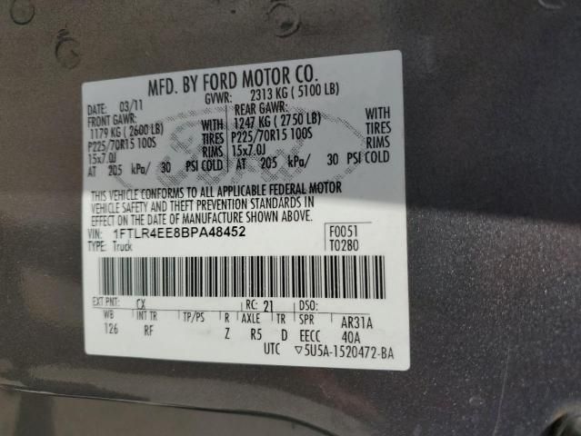 2011 Ford Ranger Super Cab