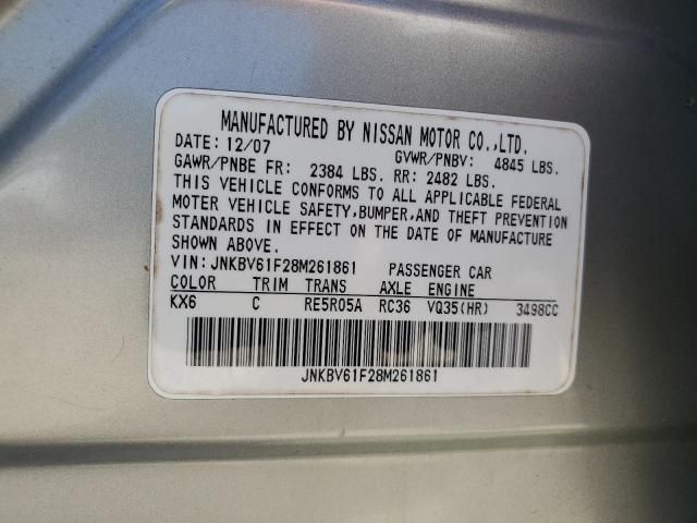 2008 Infiniti G35