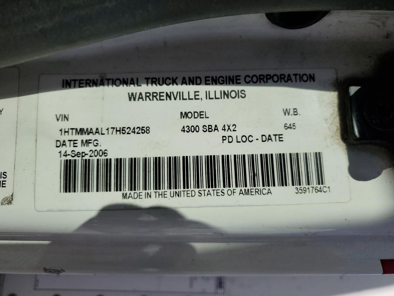 2007 International 4000 4300