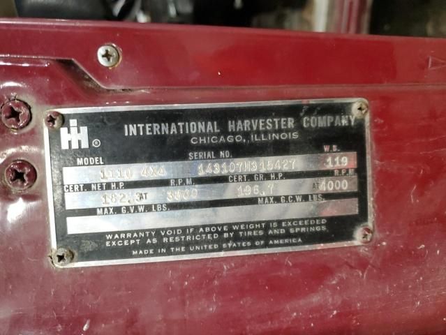 1971 International Trvlall