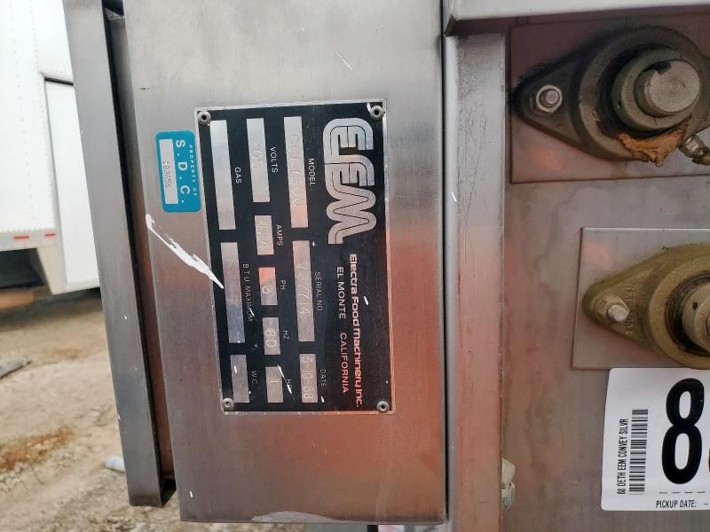 1988 Other EEM CONVEYOR-Model CC1-1800-Machine Shop Tools