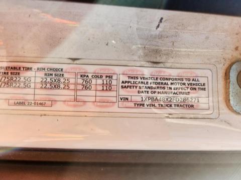 2015 Peterbilt 579 Semi Truck