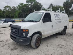 Salvage trucks for sale at Fort Pierce, FL auction: 2014 Ford Econoline E150 Van