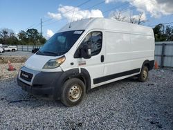 Salvage trucks for sale at Riverview, FL auction: 2021 Dodge RAM Promaster 2500 2500 High