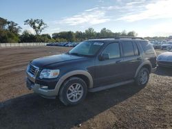 Ford Explorer salvage cars for sale: 2010 Ford Explorer Eddie Bauer