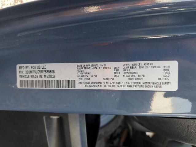 2021 Dodge RAM Promaster 3500 3500 High