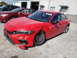 Salvage cars for sale from Copart Chambersburg, PA: 2024 Honda Civic lx