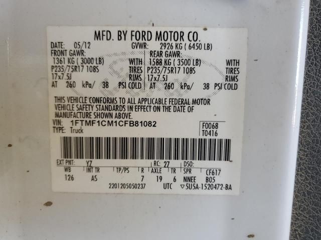 2012 Ford F150