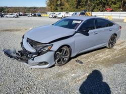Salvage cars for sale from Copart Concord, NC: 2022 Honda Accord Sport