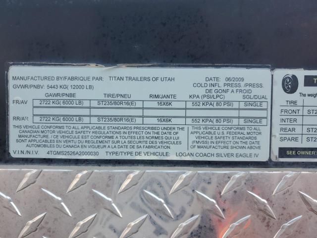 2010 Samwatyltd 2010 Titan Enclosed Cargo Trailer