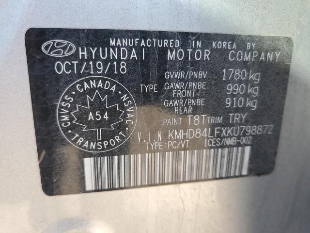 2019 Hyundai Elantra SEL