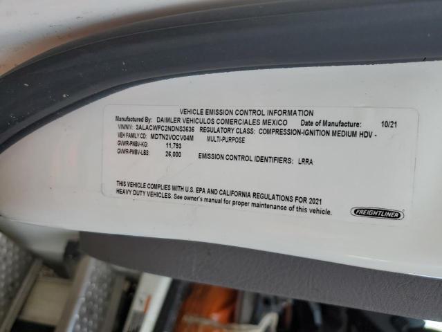 2022 Freigliner 2022 Freightliner Business Class M2 Refrigerated B