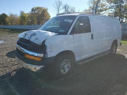 Salvage cars for sale from Copart Central Square, NY: 2018 Chev Express G2500