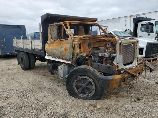 1996 Ford F800 Dump Flatbed Truck