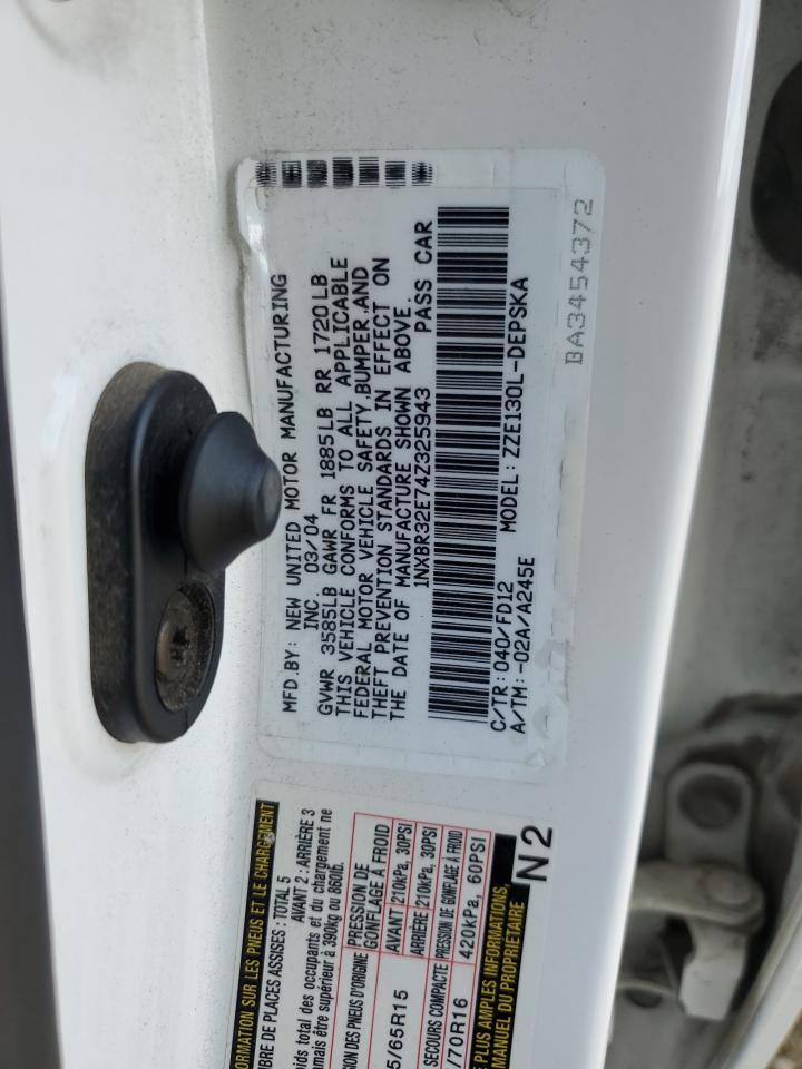2004 Toyota Corolla s