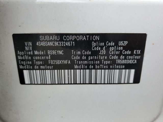 2019 Subaru Outback 2.5I Limited