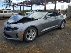 Chevrolet salvage cars for sale: 2023 Chevrolet Camaro LS