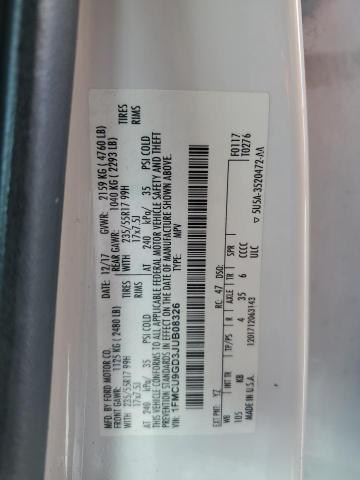 2018 Ford Escape se