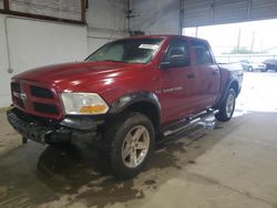 Salvage trucks for sale at Lexington, KY auction: 2012 Dodge RAM 1500 ST
