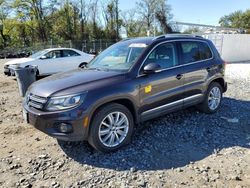 Volkswagen salvage cars for sale: 2016 Volkswagen Tiguan s