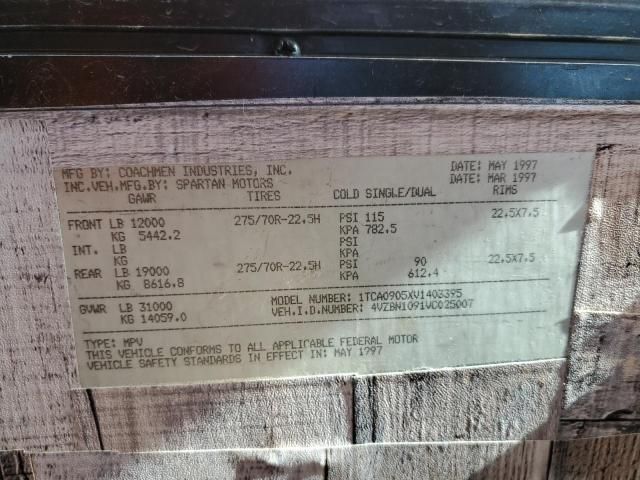1997 Spartan Motors Motorhome 4VZ