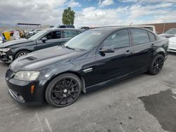 Pontiac salvage cars for sale: 2009 Pontiac G8 GT