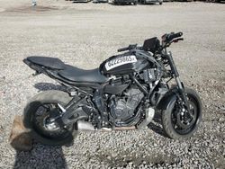 Salvage motorcycles for sale at Farr West, UT auction: 2024 Yamaha MT07