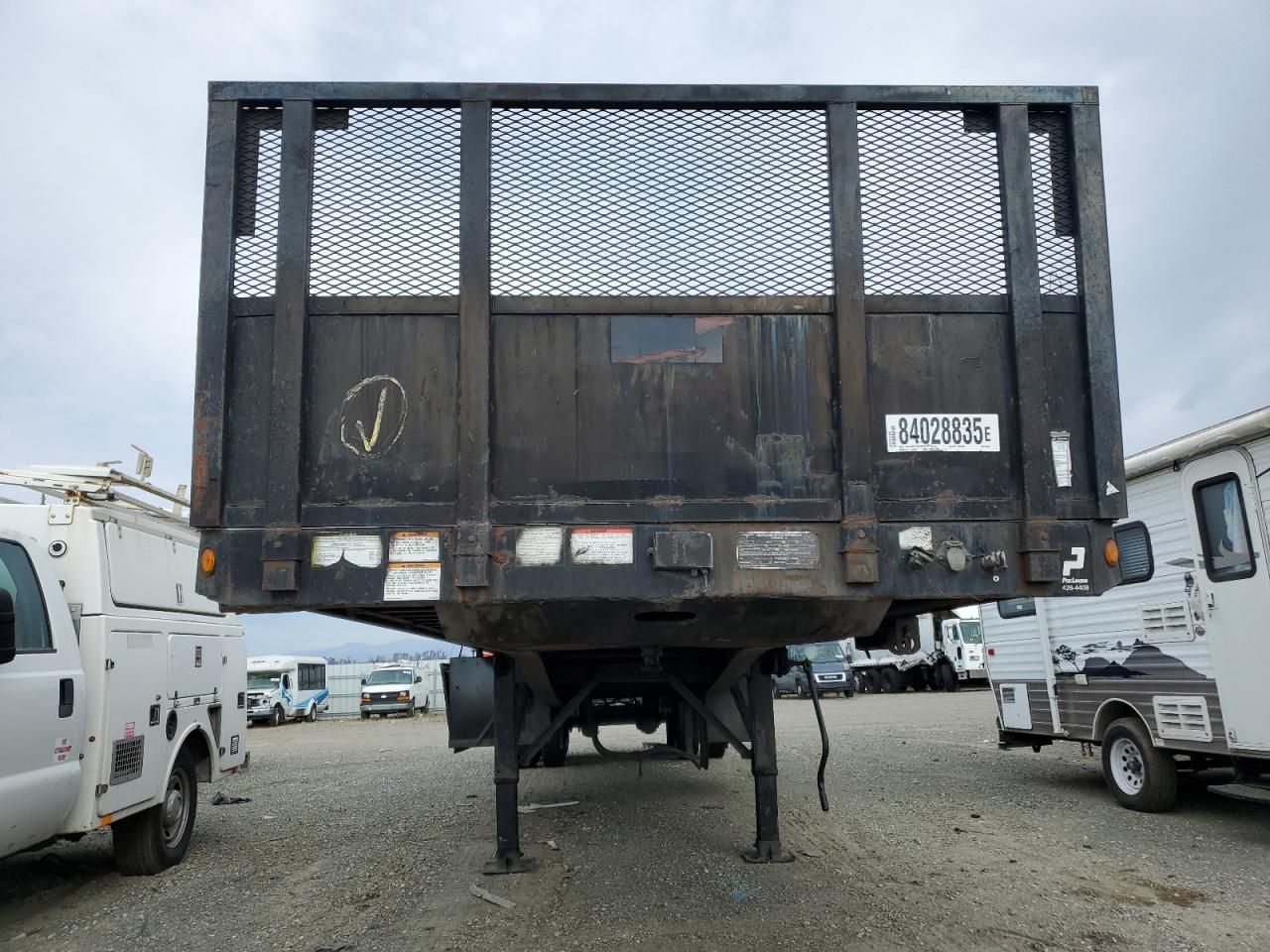 2000 Grtd 2000 Great Dane GRMP10 Flatbed Trailer