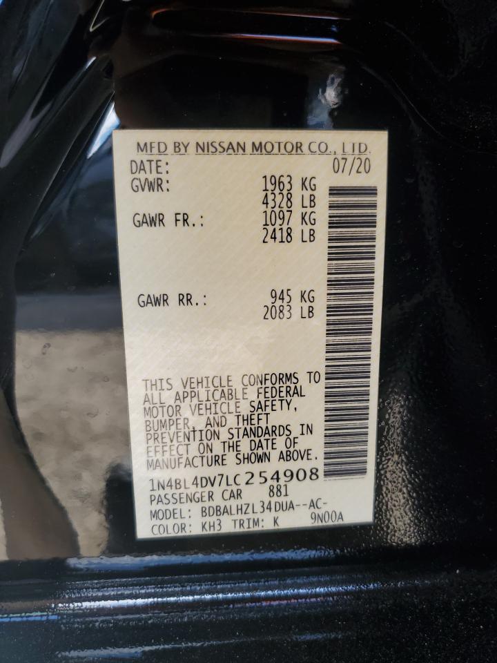 2020 Nissan Altima sv