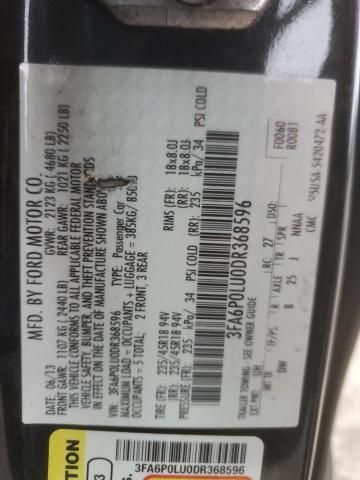 2013 Ford Fusion SE Hybrid