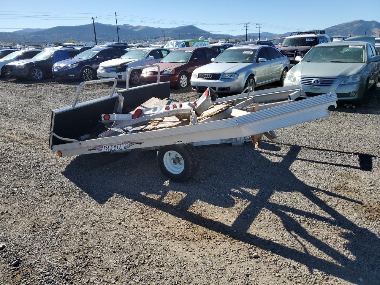 2008 Triton Util Trailer